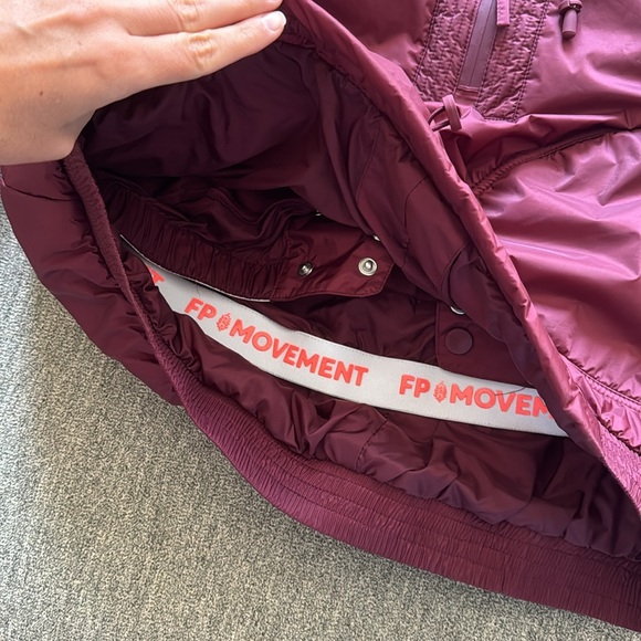 Free People Half Zip Puffer Jacket - Picture 3 of 7